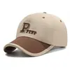 Gorra de Béisbol Deportiva de Estilo Nuevo con Visera Corta y Bloques de Color, Transpirable para Todas las Estaciones con Corona Suave para Hombres y Mujeres, Sombrero para el Sol para Exteriores, Transfronterizo