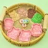 Serie Animales Molde para Galletas Cupido Amor Dibujo Animado 3D Molde para Galletas DIY Simulación Impresión Anime