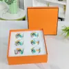 Estilo Leve de Luxo Estampa Animal Porcelana Óssea Conjunto de 6 Peças para Casa e Escritório, Xícaras de Chá para Presente, Venda Direta da Fábrica de Origem