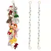 Cordão de armazenamento de pelúcia transfronteiriço Corda de algodão boêmia Tecido à mão Pendente de parede para brinquedos Decoração de parede
