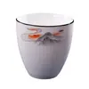 Juego de Mesa de Hotel de Cuatro Piezas: Taza de té, Platillo de porcelana de hueso, Bol para arroz, Vajilla de cerámica, Bol, Plato, Cuchara, Restaurante de estilo chino