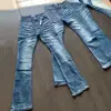Jeans de Mezclilla Lavada Estilo Americano para Hombre, Moda de Calle, Corte Recto, Ajustados, con Efecto de Caída, Modernos y Versátiles, En Stock