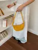 Bolso cruzado de un solo hombro tipo medialuna para mujer de principios de otoño, bolso de mujer para compras y citas, bolso de gamuza tipo dumpling, bolso de hombro de gran capacidad para el día a día