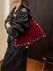 2026 Bolso de Mujer Nuevo de Gran Capacidad de Moda Bolso de Hombro Único Mate para Debajo del Brazo Bolso Retro Versátil Bolso de Mano Casual