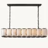 Candelabro minimalista de mármol español, estilo retro americano de lujo ligero, adecuado para encimeras de isla, barras de bar, comedores, recepciones, salones de té y restaurantes