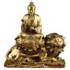 Adorno de Bronce del Fabricante Tai Yi Zhen Ren Fundición de Bronce Tai Yi Tian Zun, Decoración de Escritorio para el Hogar Tai Yi Jiu Ku Tian Zun