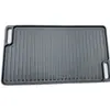 Placa de Hierro Fundido para Parrilla Barbacoa Aceite Vegetal Venta al por Mayor y Menor Resistente a Altas Temperaturas Sartén para Exteriores sin Recubrimiento Utensilios de Cocina para Acampar