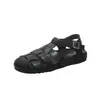Sandalias Retro Caladas de Punta Cerrada para Mujer 2026 Verano Nuevas Sandalias Caladas Nicho Casual Cómodas Zapatos Romanos de Suela Suave
