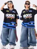 Ropa de Calle de Baile Urbana de Moda para Niños, Ropa de Hip-Hop para Actuación de Niños, Ropa de Baile para Actuación del 1 de Junio con Batería para Niños
