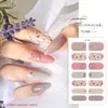 2025 Novos Adesivos de Unha Tendência Filme de Esmalte Adesivos de Unha Japoneses Fofos Frescos Florais Adesivos de Unha Conjunto Completo