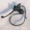 Accesorios para motocicleta de cuatro ruedas, pantorrilla modificada modificada, rueda delantera de ATV, freno de tambor, cubierta de coche, bocina, conjunto de manija de freno doble