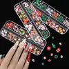 Decorações de Nail Art Transfronteiriças, Strass com Tema de Natal, Rena, Árvore de Natal, Boneco de Neve, Strass de Nail Art do Papai Noel, Lote Completo de Produtos