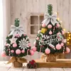 Árvore de Natal Pequena Mini Transfronteiriça da Amazon 45/60cm Conjunto Decoração de Mesa Doméstica Ornamento