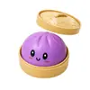 DOWMOO 5.5cm Mini pães coloridos estilo inglês, enfeites macios de recuperação lenta para alívio do estresse, disponíveis em várias cores