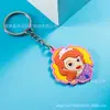 Chaveiros de Princesa Bonitos do Fabricante em Estoque, Peças de Desenho Animado, Especialmente para E-commerce Transfronteiriço Amazon Aliexpress Internacional