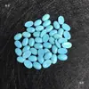 Superfície de Anel Turquesa Sintética, Oval, Formato de Ovo, Superfície de Anel Formato de Ovo, Acessórios DIY, Outros Wuzhou Guangxi