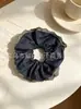 Laços de cabelo xadrez doces direto da fábrica, elásticos para coque, scrunchies para rabo de cavalo baixo, scrunchies