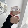 Capa protetora para airpods3 aplicável em toda a fronteira com fivela, capa macia de silicone de cor sólida, capa para fone de ouvido airpods4, atacado