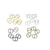 Fivela Mini Oval Arredondada de 6mm para Bonecas BJD, Fivela de Cinto, Fivela de Sapato, Acessórios para Roupas de Boneca, Acessórios Feitos à Mão