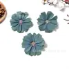 Guirlanda de Flores de Seda Artesanais Flor Estrela Crisântemo Pequeno Simulada Acessórios de Cabelo Materiais para Roupas Decoração de Arranjo de Flores para Fundo de Casamento