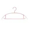 Cabide anti-marcas antiderrapante dormitório estudantil semicircular cabide de roupas doméstico suporte de roupas plástico para adultos varal de secagem durável