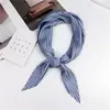 Lenço de Seda Coreano Fácil de Cuidar e Resistente a Amassados, Lenço Decorativo Pequeno para Pescoço com Padrão Paisley Listrado Bolinhas Diamante Fashion Retrô, Lenço de Cabeça, Lenço