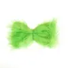 Pelúcia de Natal Grinch Laço Estilo Europeu e Americano Máscara Festa Peculiar Monstro Peludo Multicolorido Verde Grinch