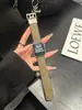 Correa de Reloj Crowxin Retro de Cuero Genuino Adecuada para Apple iWatch Décima Tercera Generación 10/987Ultra Doble Agujero Hebilla H