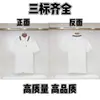 Minha Marca Trendy T-Shirt de Manga Curta Gola Redonda Bordado Gráfico Frontal Unissex Masculina Meia-Manga Verão [Corte Solto]