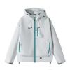 Jaqueta Single Estilo Hush Mountain Outdoor Corta-vento e Impermeável Jaqueta para Homens e Mulheres Primavera Nova Marca Tendência Jaqueta de Montanhismo
