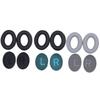 Adecuado para el juego de auriculares BOSE QC35 QC35ll Juego de esponjas QC35 de segunda generación Orejeras de cuero proteico Orejeras