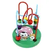 Piano de Madera de Ocho Notas para Golpear con la Mano para Bebés y Niños Pequeños, Reloj de Pingüino, Oruga Enrollable con Cuentas Pequeñas, Torre Arcoíris, Juguetes Educativos de Educación Temprana