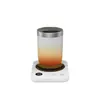 Aquecedor de Café 80 Graus Aquecimento Constante Almofada Térmica para Aquecer Café e Pão, Ajuste de Temperatura de 4 Níveis, Adequado para Uso no Escritório e em Casa