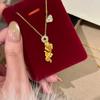 Collar de Diamante Único Cielo Estrellado Súper Brillante para Mujer 2026 Nuevo Simple y Exquisito Acero de Titanio No se Desvanece Cadena para Clavícula Joyería Personalización