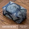Nova Caixa de Tecido em Tecido Estilo Chinês para Sala de Estar, Caixa de Tecido Criativa de Luxo Leve para Casa, Bolsa de Tecido para Quarto, Capa de Tecido para Quarto de Modelo