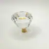 Nuevo Mango de Cristal de Diamante K9 Venta al por mayor de fábrica Tirador para Cajón Armario Puerta de Armario Tirador Pequeño para Puerta de Gabinete de Gama Alta