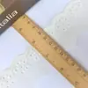 Atacado spot 4,2 cm renda bordada de algodão DIY roupas infantis fio de algodão renda bordada vazada acessórios de vestuário