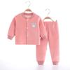 Spot Inverno Casual Bebê e Criança Universal Terno Infantil Animação dos Desenhos Animados Calças de Algodão Calças de Manga Comprida Terno Roupas Infantis