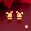 Aretes Tiqia Original Doce Signos del Zodíaco para Mujer Plata de Ley S925 Nuevo Estilo Chino Tendencia Nacional Zodíaco Caballo Año de Nacimiento Aretes