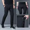 Pantalones Hombre Calle Alta Tendencia Simple Tendencia Diseño de Marca Sentido Nicho Pantalones Tobilleros Rectos Casuales Primavera y Otoño Tendencia Estilo Coreano