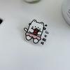 Broche Copyright Cat Worker Desenho Animado Fofo Pinos de Acrílico Atacado Distintivo 2 Yuan Lembrancinha Presente