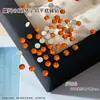 Pedras de Strass Redondas Pequenas K9 Sparkling White com 33 Facetas e Base Plana para Nail Art, Pacote Misto de Pedras de Strass Coloridas com Base Plana Decorações para Nail Art