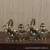 Imediatamente Fortuna para a Empresa Imediatamente Fortuna Ornamentos de Feng Shui Todo Cobre Zodíaco Ma Jucai Shoucai Ornamentos de Mascote