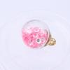 Color cristal luminoso bola de cristal luminosa transparente accesorios de joyería hechos a mano DIY colgante material de joyería para la oreja