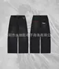 Calça Jeans Larga Reta Versátil com Padrão Dark Retro Bordado para Homens e Mulheres - Comércio Exterior Transfronteiriço Tendência