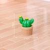 Micropaisaje, simulación creativa, cactus, bricolaje, jardinería, suculenta, accesorios de decoración, mini adornos de escritorio para coche