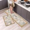 Alfombra de cocina estilo étnico bohemio americano, manta de noche, alfombra larga, felpudo para puerta de entrada, alfombra de corte completo