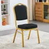 Silla de banquete de hotel, silla general, silla de comedor para banquetes de boda, silla de comedor de restaurante, silla ejecutiva de oficina para capacitación y reuniones con respaldo
