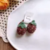 Corda de Cabelo de Lã Frutas Outono e Inverno para Menina Corda de Cabeça de Morango Abóbora Tricotada Fofa e Não Prejudicial ao Cabelo Elástico para Menina