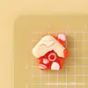 Nuevo lindo casa de dibujos animados pequeña DIY pinza para el pelo de pegamento de crema, diadema, pegatina para funda de teléfono, accesorio de resina